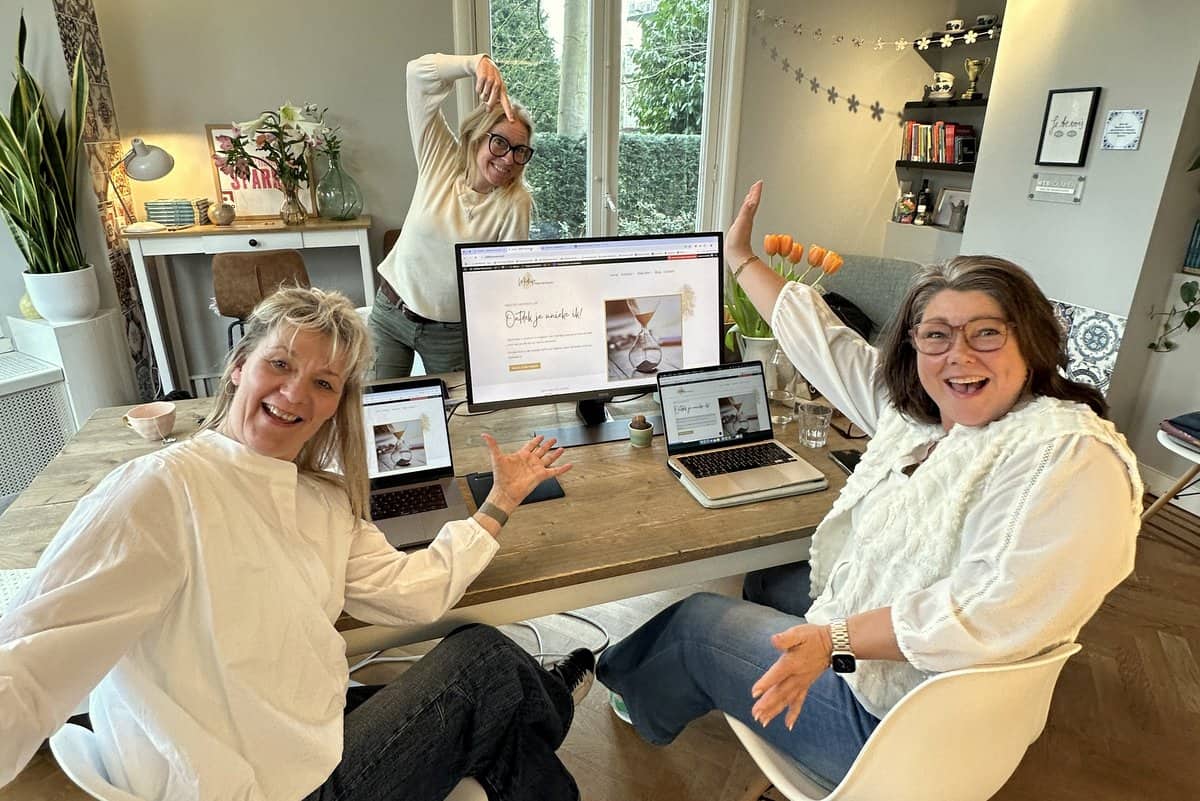 Aan de keukentafel2 - met webdesigner Ingrid